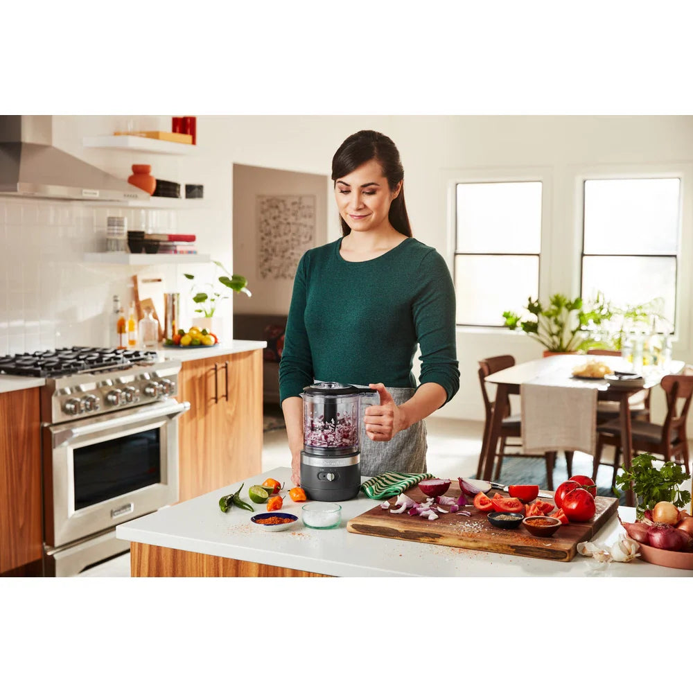 Kitchenaid CORDLESS FOOD CHOPPER - CHARCOAL GREY