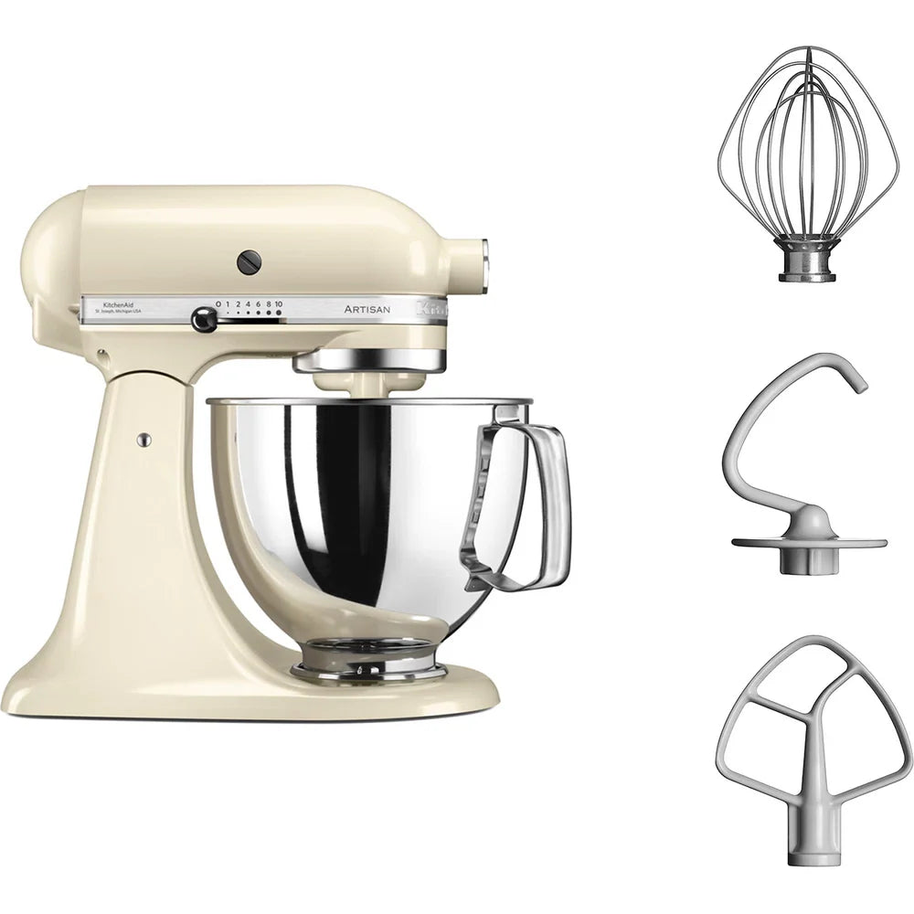 Kitchenaid MIXER TILT-HEAD 4.8L - ARTISAN - ALMOND CREAM