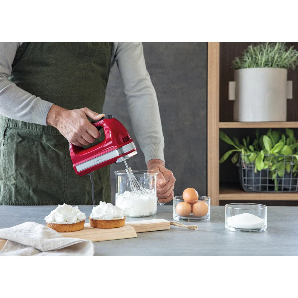 KitchenAid HAND MIXER 9 SPEED - EMPIRE RED