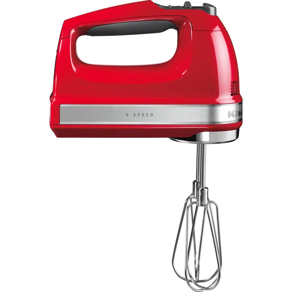 KitchenAid HAND MIXER 9 SPEED - EMPIRE RED