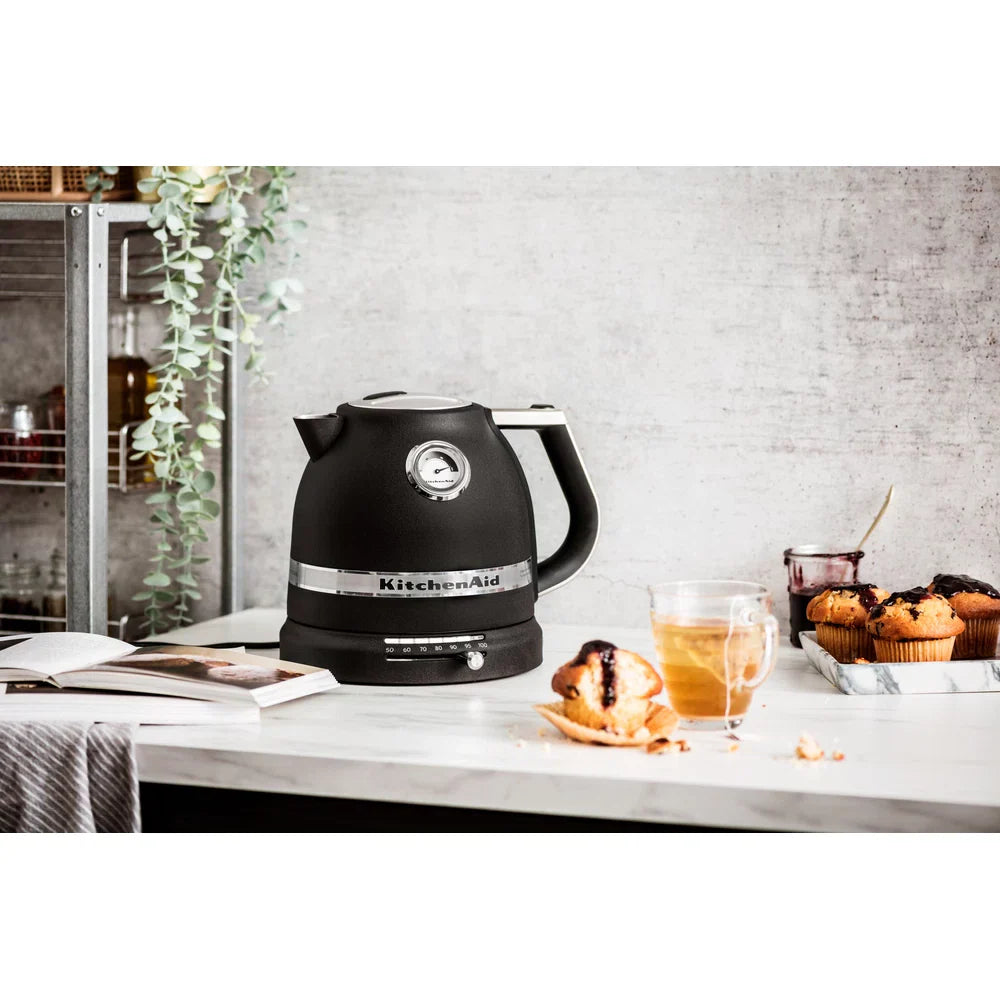 Kitchenaid VARIABLE TEMPERATURE KETTLE 1.5L - ARTISAN - CAST IRON BLACK