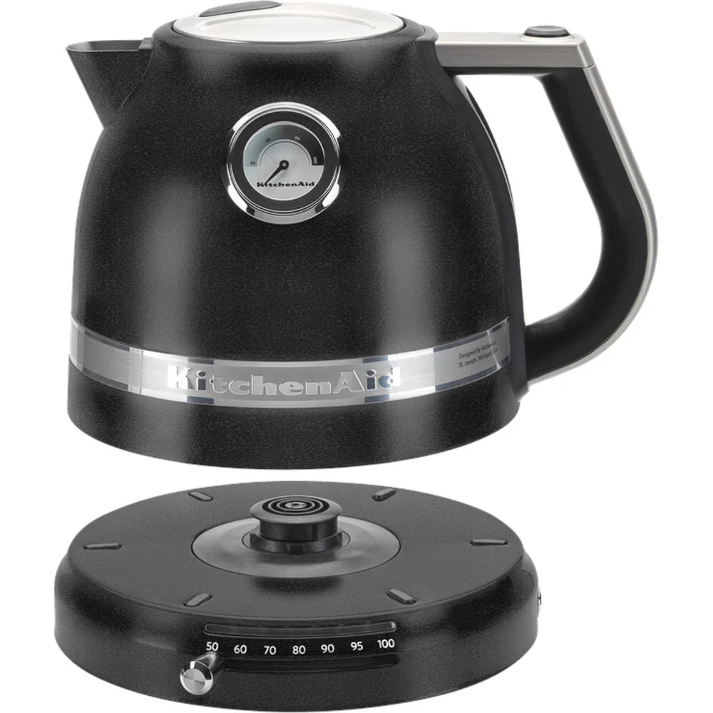Kitchenaid VARIABLE TEMPERATURE KETTLE 1.5L - ARTISAN - CAST IRON BLACK