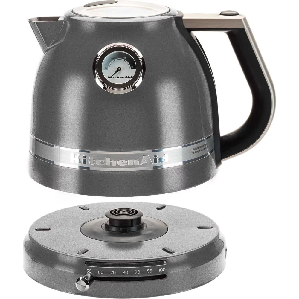 Kitchenaid VARIABLE TEMPERATURE KETTLE 1.5L - ARTISAN - IMPERIAL GREY