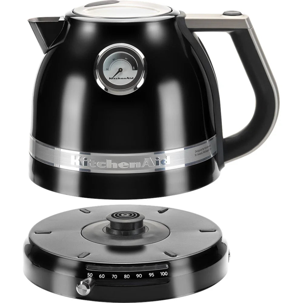 kitchenaid VARIABLE TEMPERATURE KETTLE 1.5L - ARTISAN - ONYX BLACK