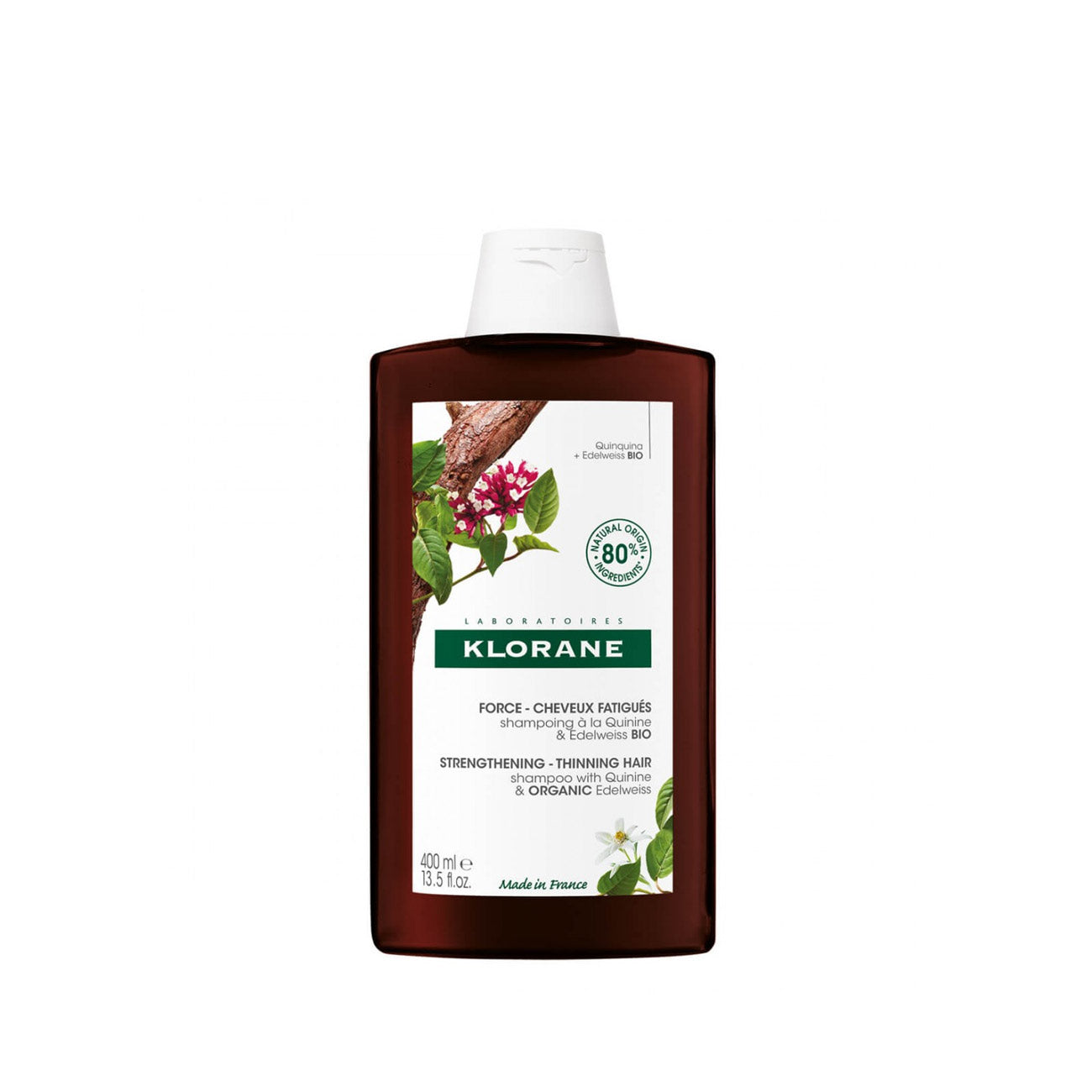Strengthening Shampoo with Quinine & Organic Edelweiss - Medaid International
