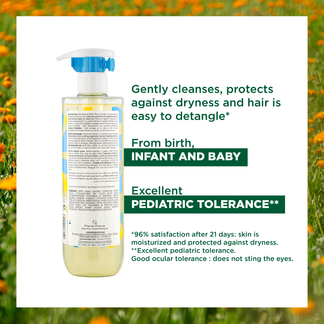 Klorane Buy Baby Certified Organic Change Cream Get A Free 500ml Gentle Foaming Gel Bundle