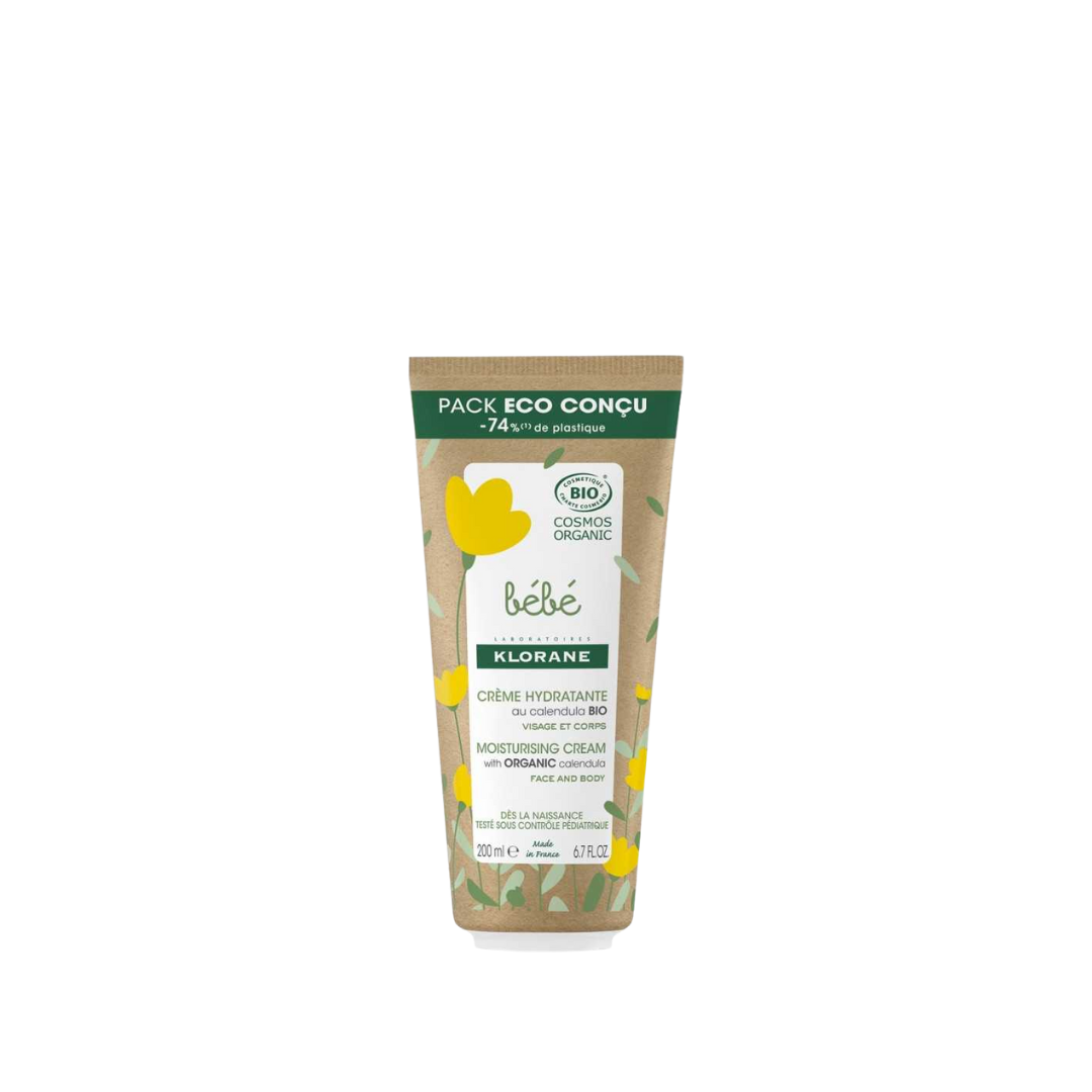 Klorane Bebe Moisturizing Cream Normal To Dry Skin 200ml