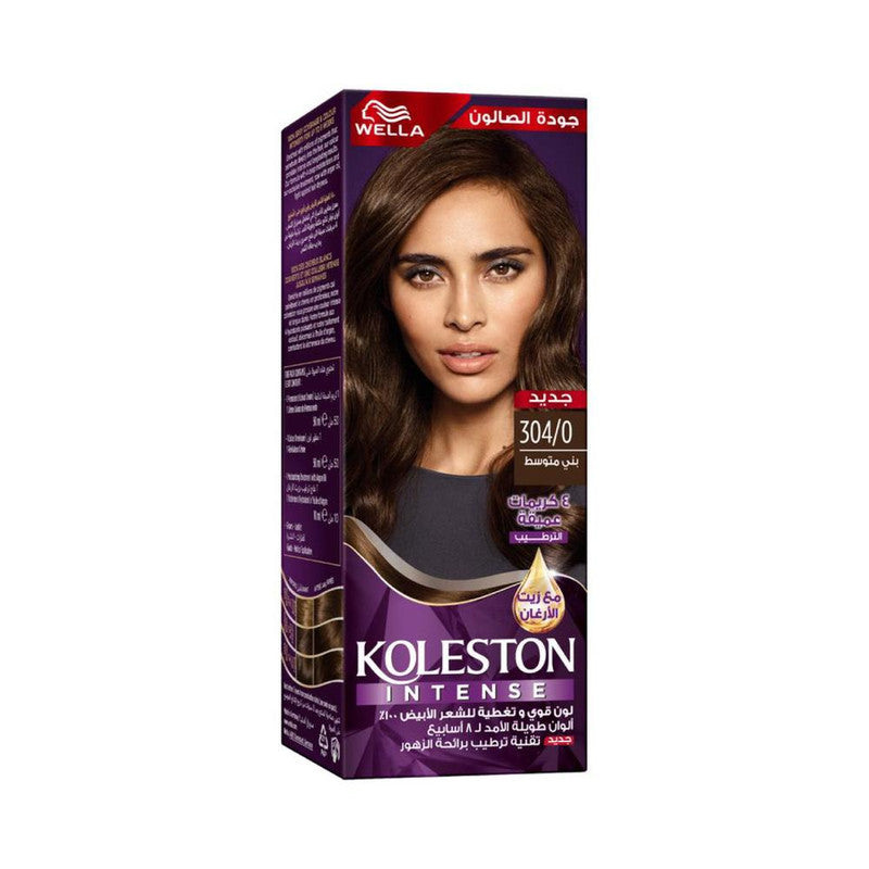 KOLESTON INTENSE MEDIUM BROWN 304/0 - Medaid International