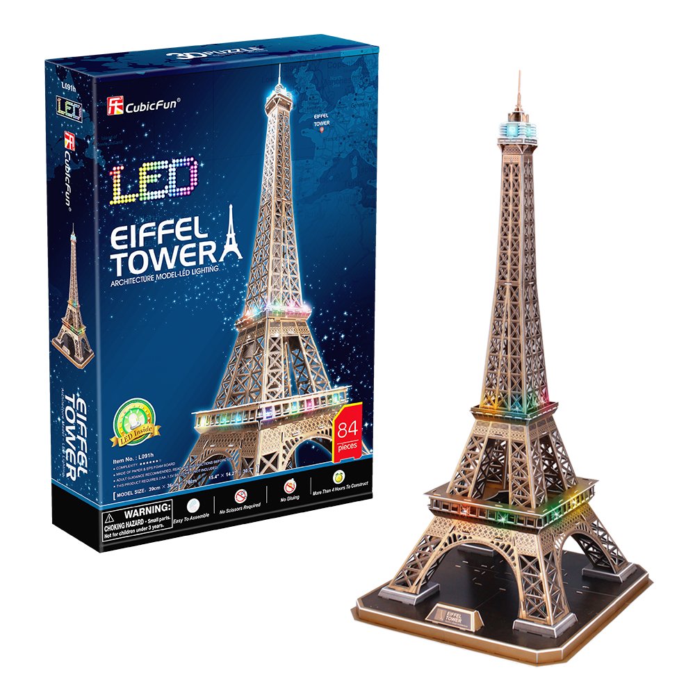 Legami: Light Me Up LED Desk Lamp - Eiffel Tower