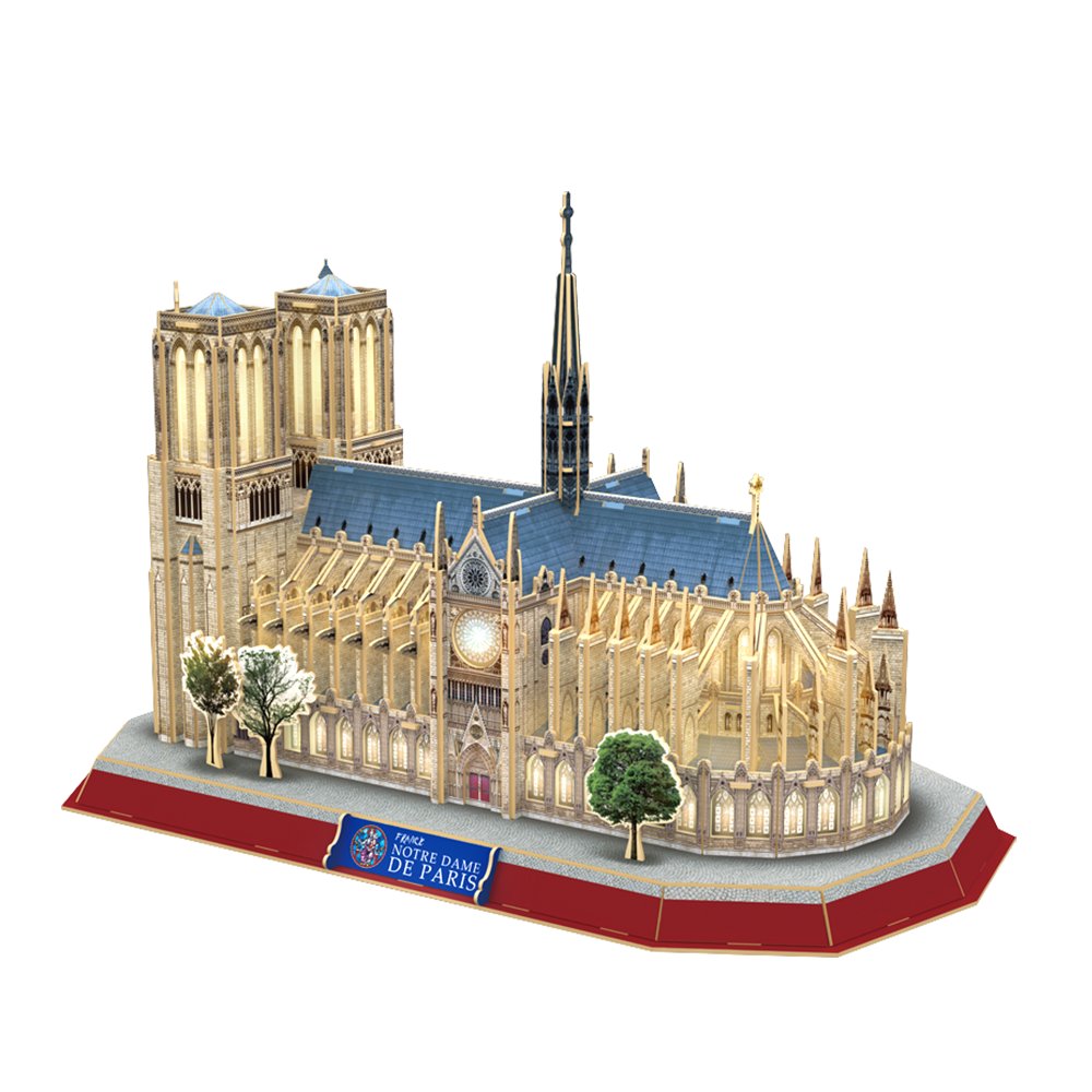 Legami: Light Me Up LED Desk Lamp - Notre Dame de Paris