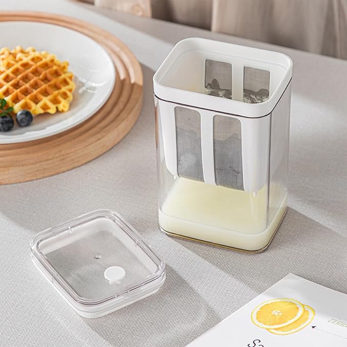 Labneh Maker Strainer Plexi Box 1100ml Capacity X1287