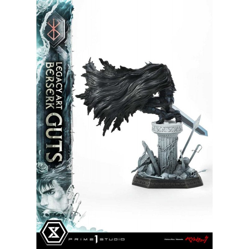 Berserk Guts Legacy Art “Kentaro Miura” Bonus Version By Prime 1 Studio - Medaid International