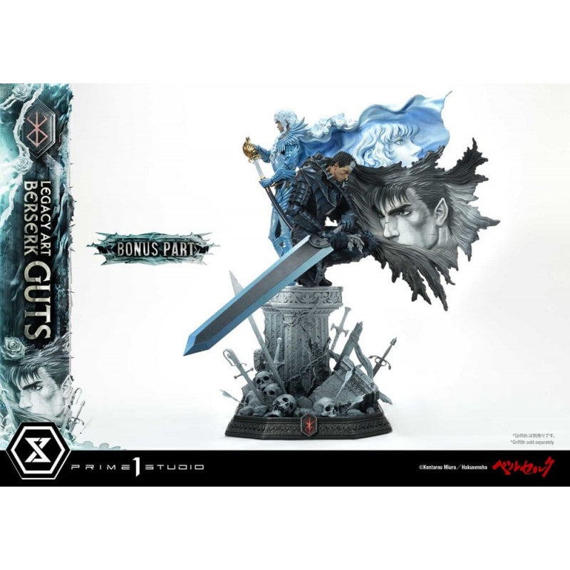 Berserk Guts Legacy Art “Kentaro Miura” Bonus Version By Prime 1 Studio - Medaid International