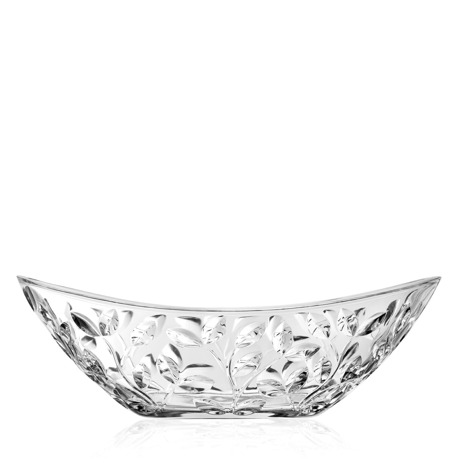 RCR laurus oval centerpiece (L:34cm)