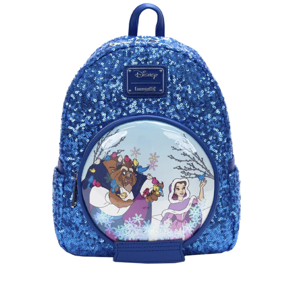 Loungefly! Leather: Disney Beauty & The Beast Snowglobe - Medaid International