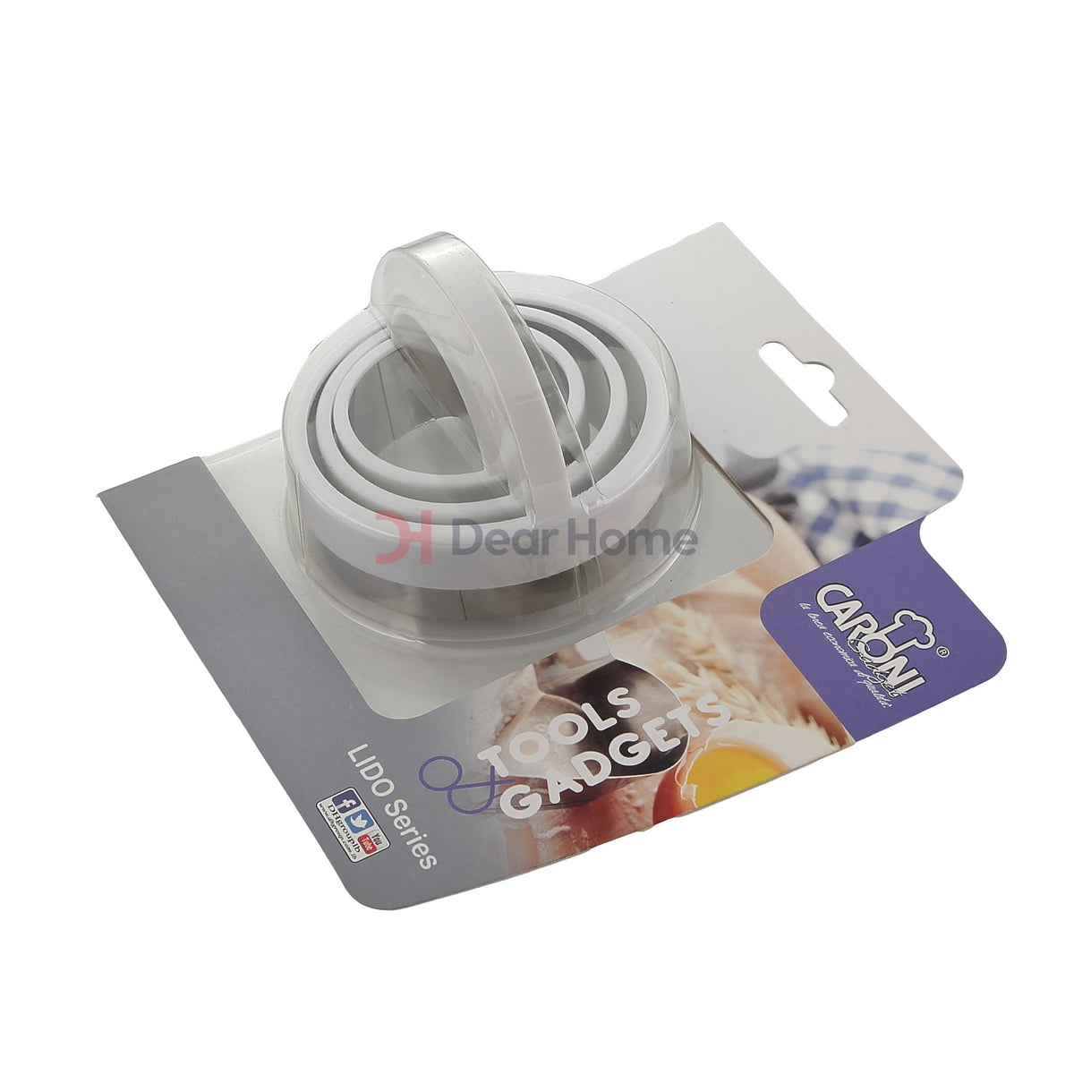 Lido Dough Cutter - 3Pcs