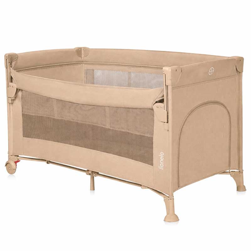 Lionelo - Ellen - Baby Bed - Beige Sand