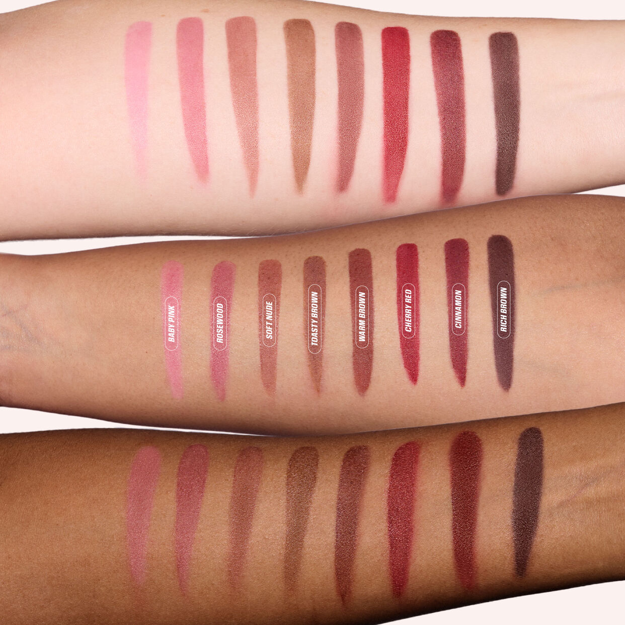 Lip Contour HUDABEAUTY Lip Stain For 12-Hour Wear Rosewood
