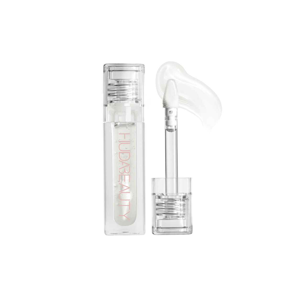 HUDA BEAUTY - Faux Filler Shiny Non-Sticky Lip Gloss-Shade Glassy
