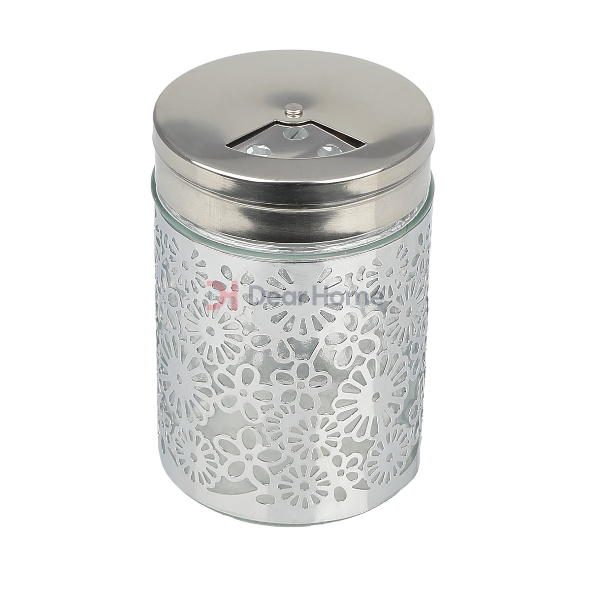 Stainless Flower Large Spice Shaker 6 PCS