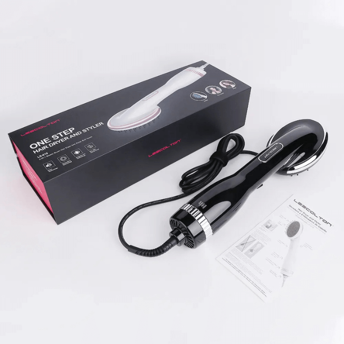 Lescolton® Brush Hair Straightener | Low Heat - Medaid International
