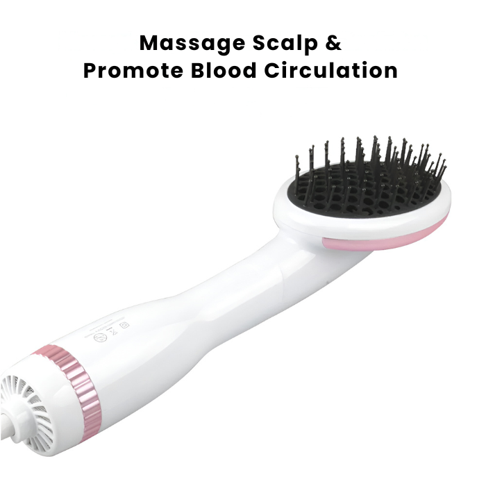 Lescolton® Brush Hair Straightener | Low Heat - Medaid International