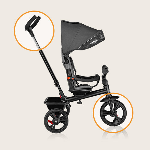 Evolving tricycle Haari
