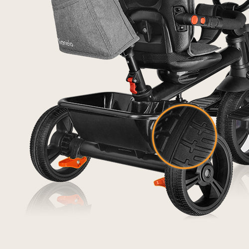 Evolving tricycle Haari