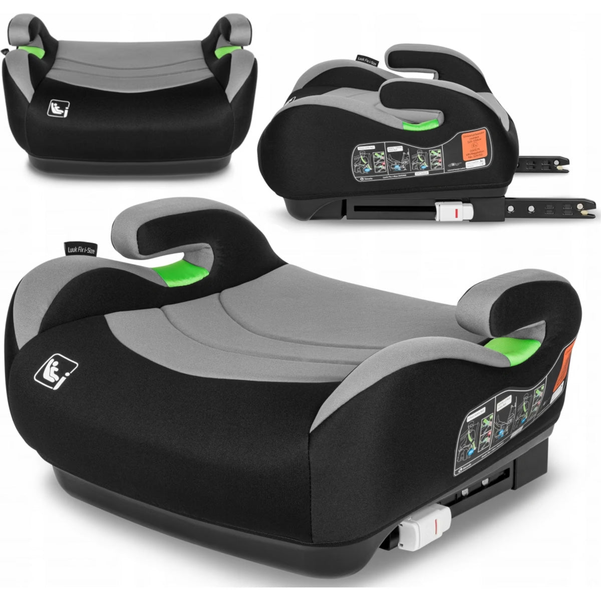 Lionelo - Car booster seat LUUK FIX i-Size