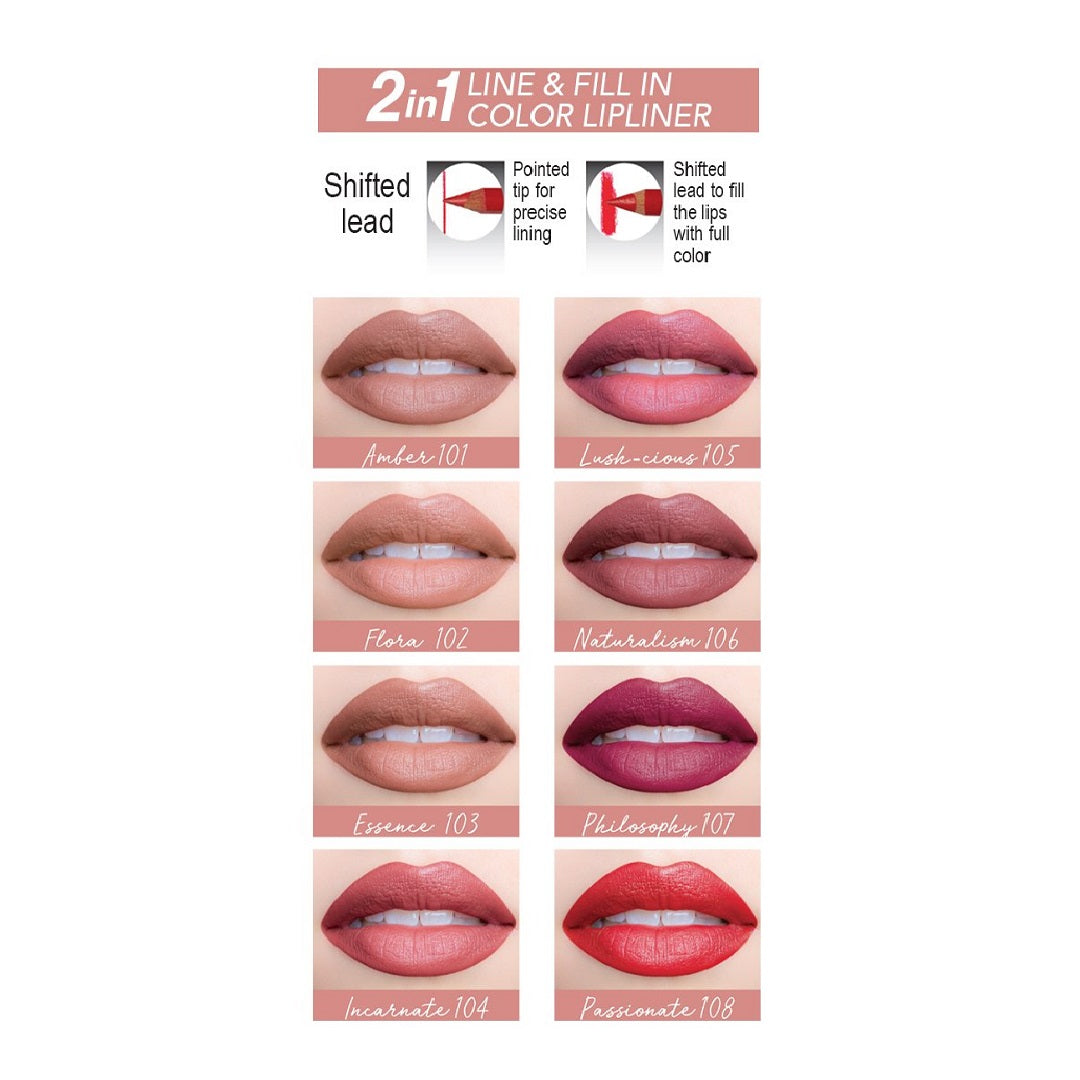 Samoa Love Your Shape Line & Fill au naturel Lip Liner - Medaid International