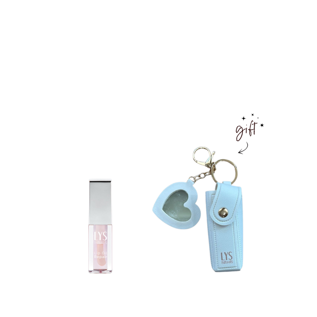 LYS Naturals Lip Oil + Free Lip Pouch Bundle