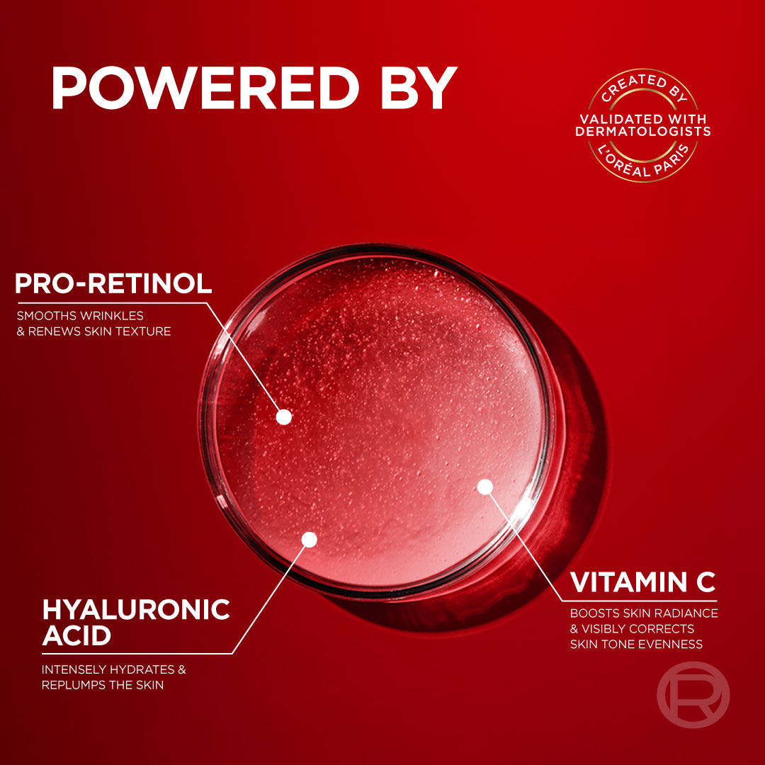 L'Oréal Paris, Revitalift Laser, Triple Action Anti-Aging Eye Cream, for Eye Contour Renewal, Eye Bags Depuffing, and Wrinkles Reduction, with Pro-Retinol 15ml