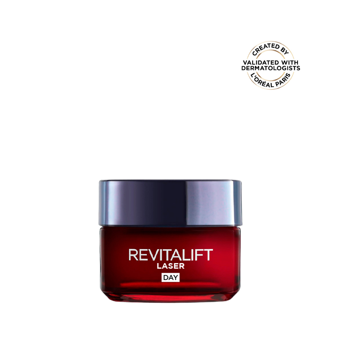 L’Oréal Paris, Revitalift Laser X3 Triple Action Anti-Aging Day Cream, to smooth Wrinkles, firm skin, and Brighten Complexion, SPF 25, 50ml