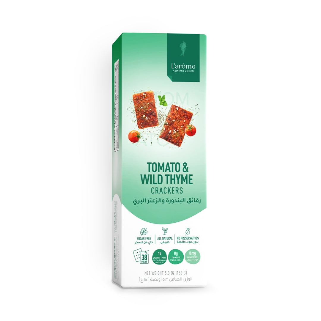 Tomato & Wild Thyme Crackers - Medaid International