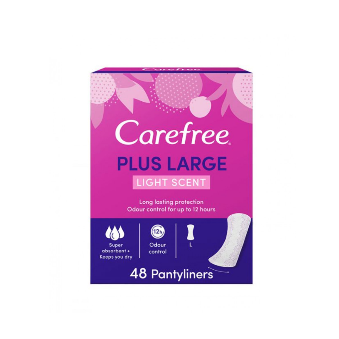 Carefree Plus Large Panty Liners