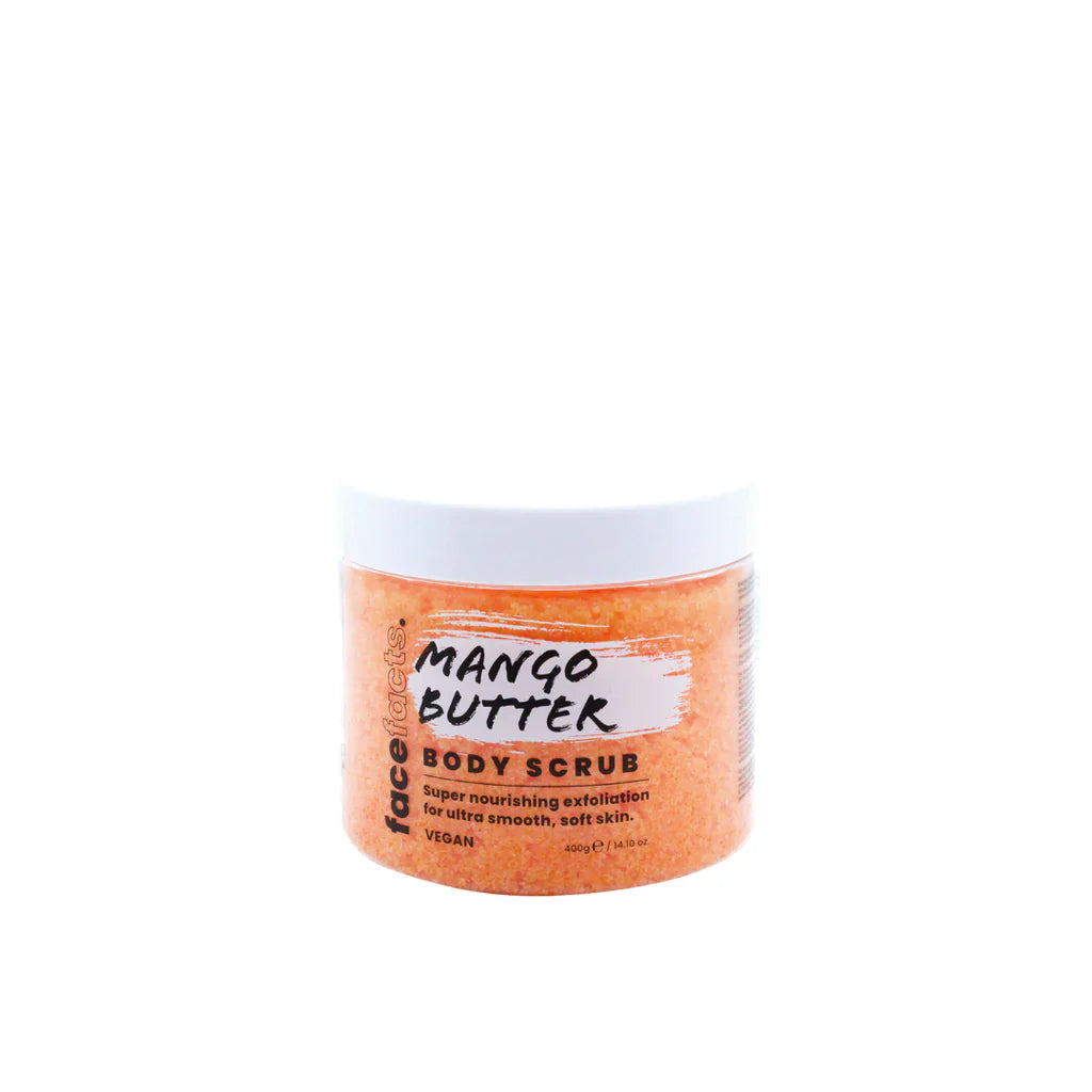 Face facts Mango butter body scrub 400g