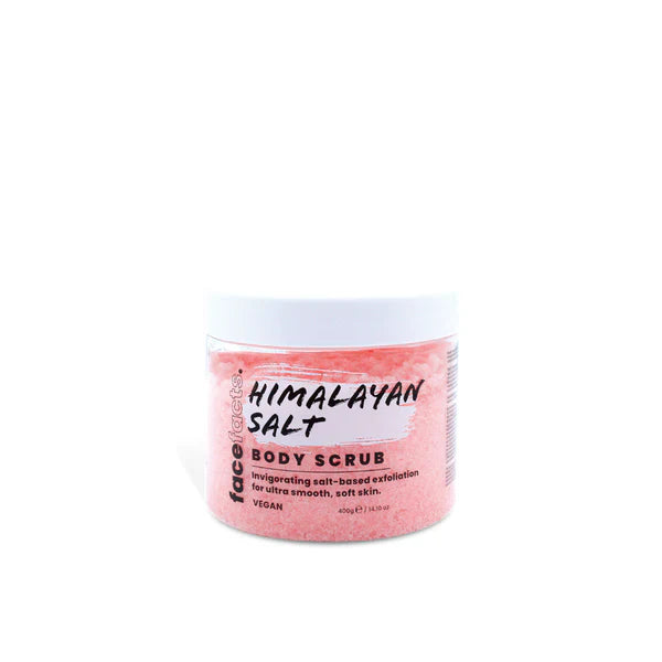 Face facts Himalayan salt body scrub 400g