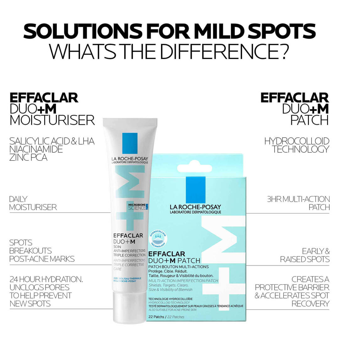 La Roche Posay Effaclar Duo+M 3H Spot Patches