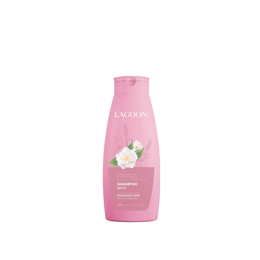 Lagoon Camellia Extract And Wheat Protein For Damaged Hair Shampoo