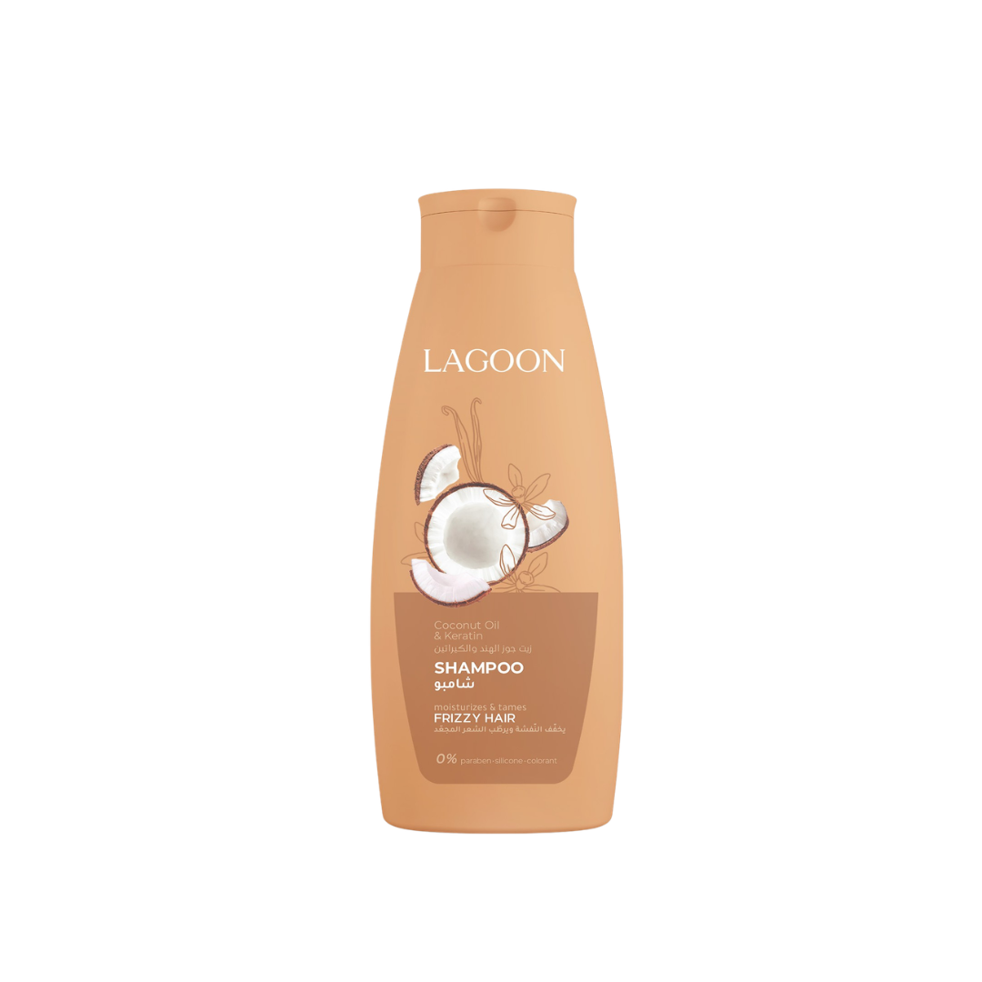 Lagoon Coconut Oil And Keratin For Frizzy Hair Shampoo