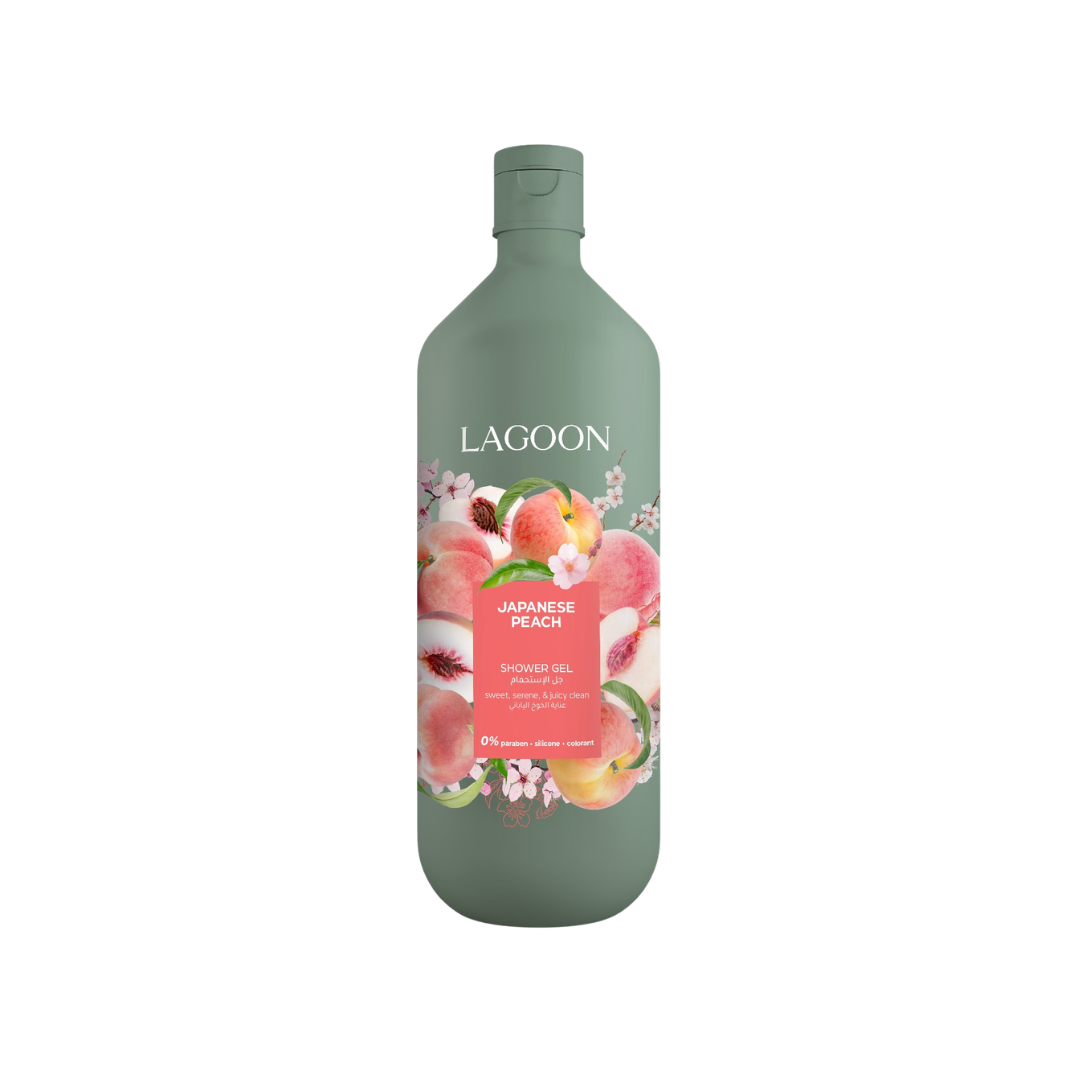 Lagoon Japanese Peach Shower Gel