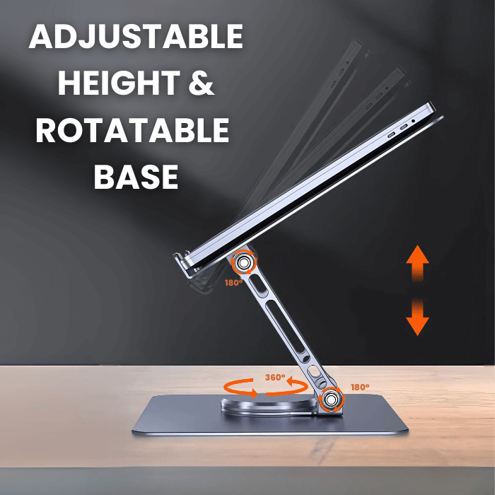 360° Laptop Stand | Rotatable & Durable - Medaid International