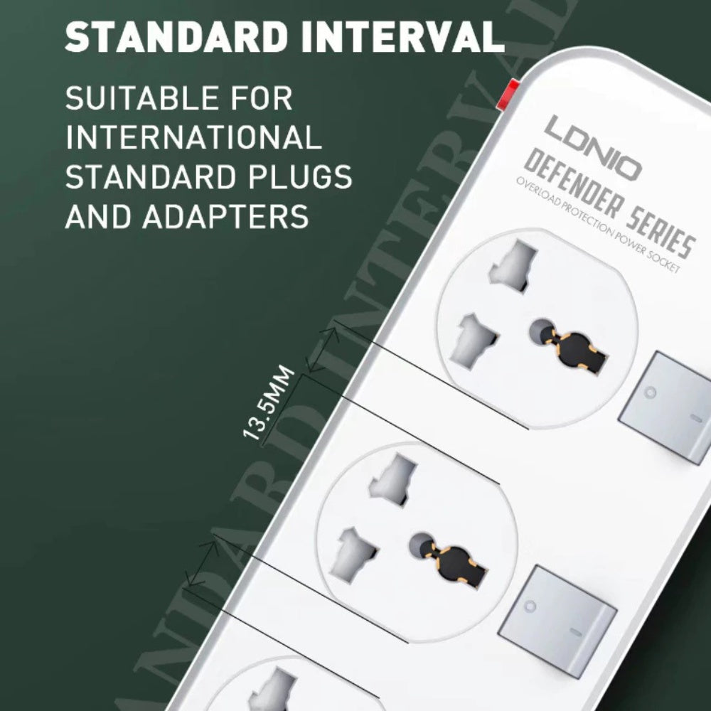 LDNIO SC4408C Power Strip 20W USB-C