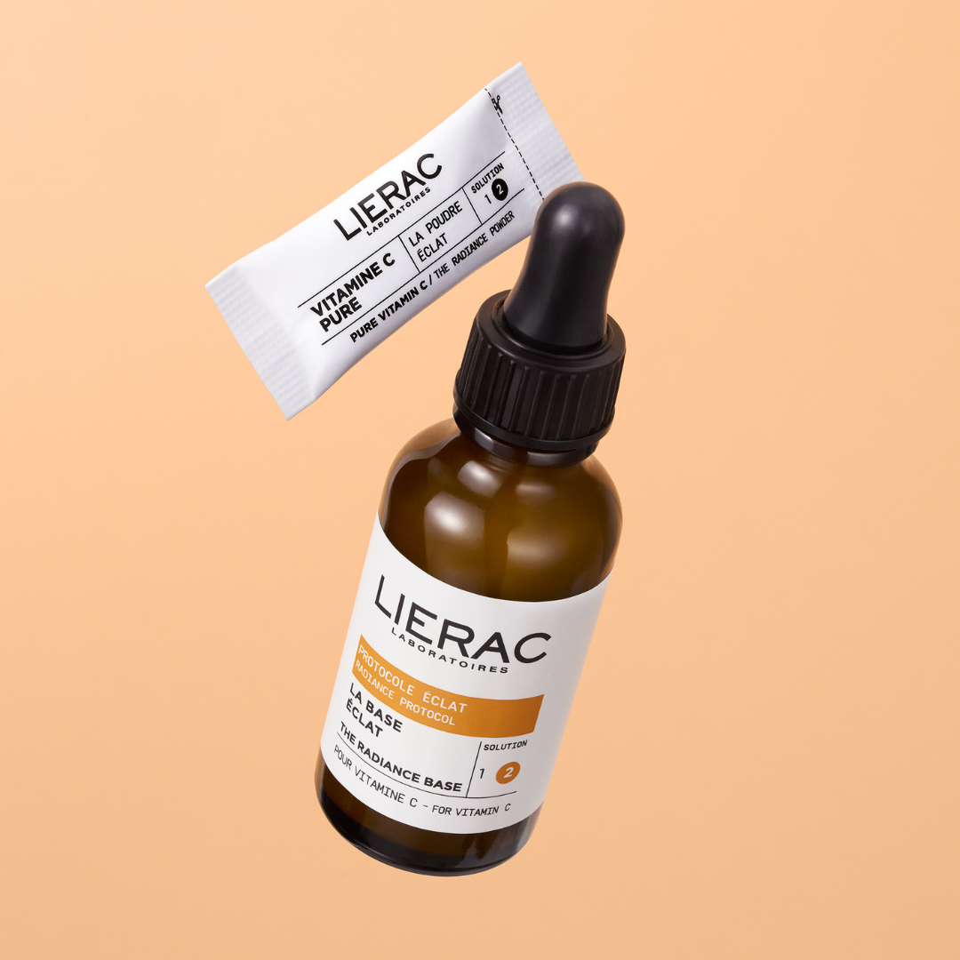 Lierac Radiance Protocol Vitamin C Concentrated Serum Base And Powder