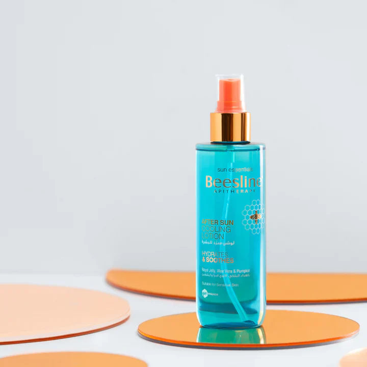 Beesline After Sun Cooling Lotion Spray, Tan Extender - Hydrates & Soothes 200ml