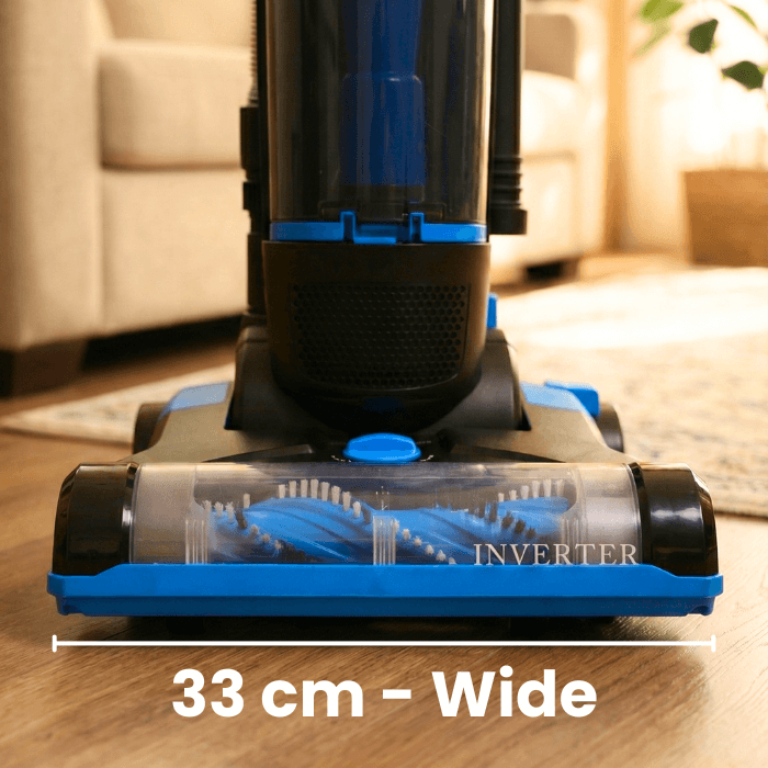 Mirage Inverter Upright Vacuum | Powerful & Wide - Medaid International
