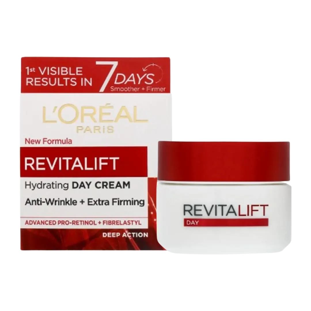 Loreal Revitalift Anti-Wrinkle & Hydrating Day Cream - 50ml - Medaid International