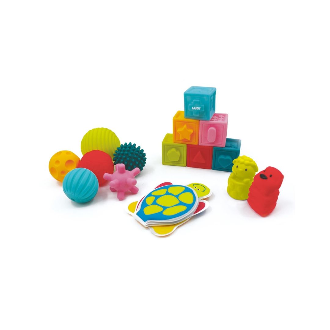 Ludi Spring Learning Box Black S Animals & Shapes
