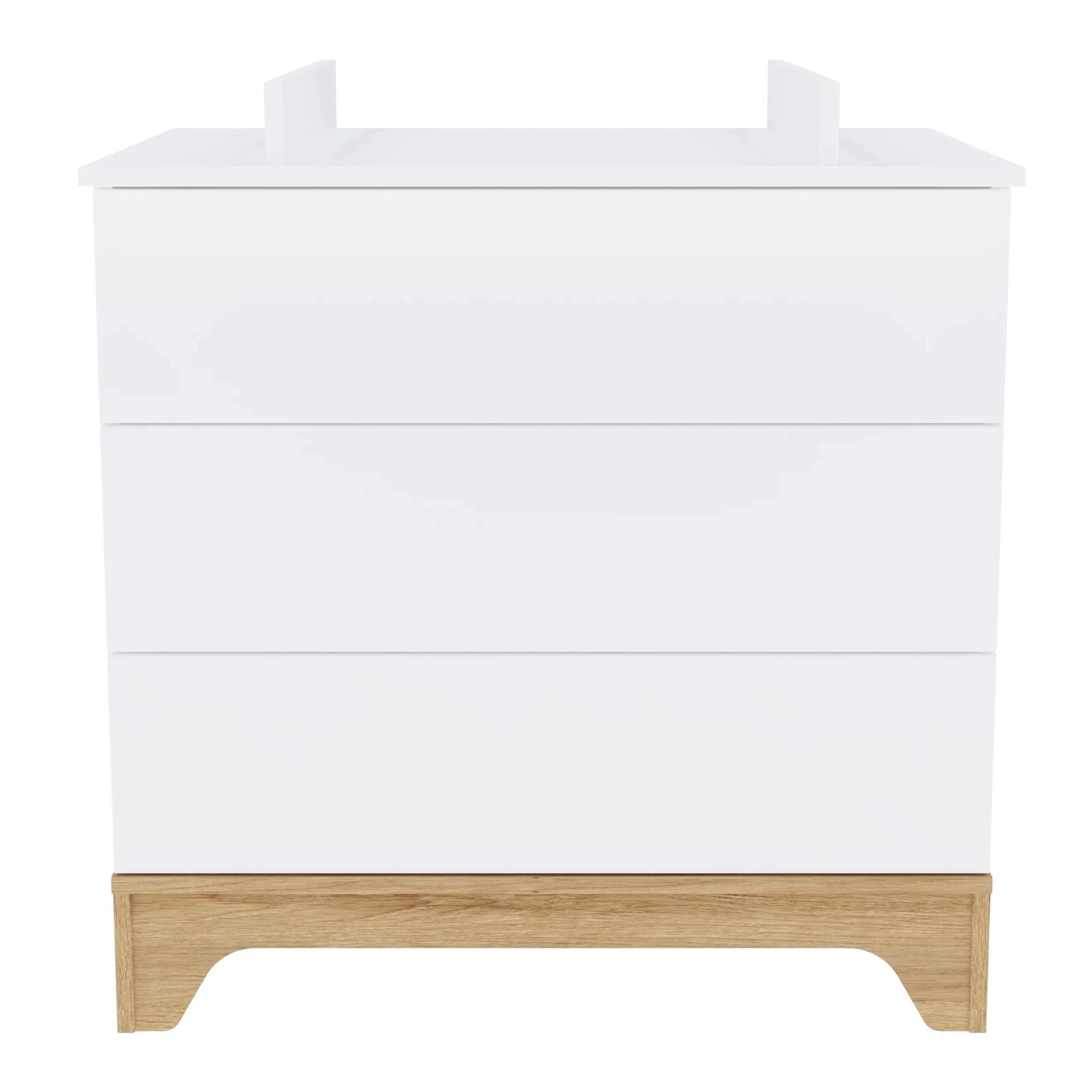 Faktum - Lumina - 3 Drawer Chest - Modern Nursery Storage - White
