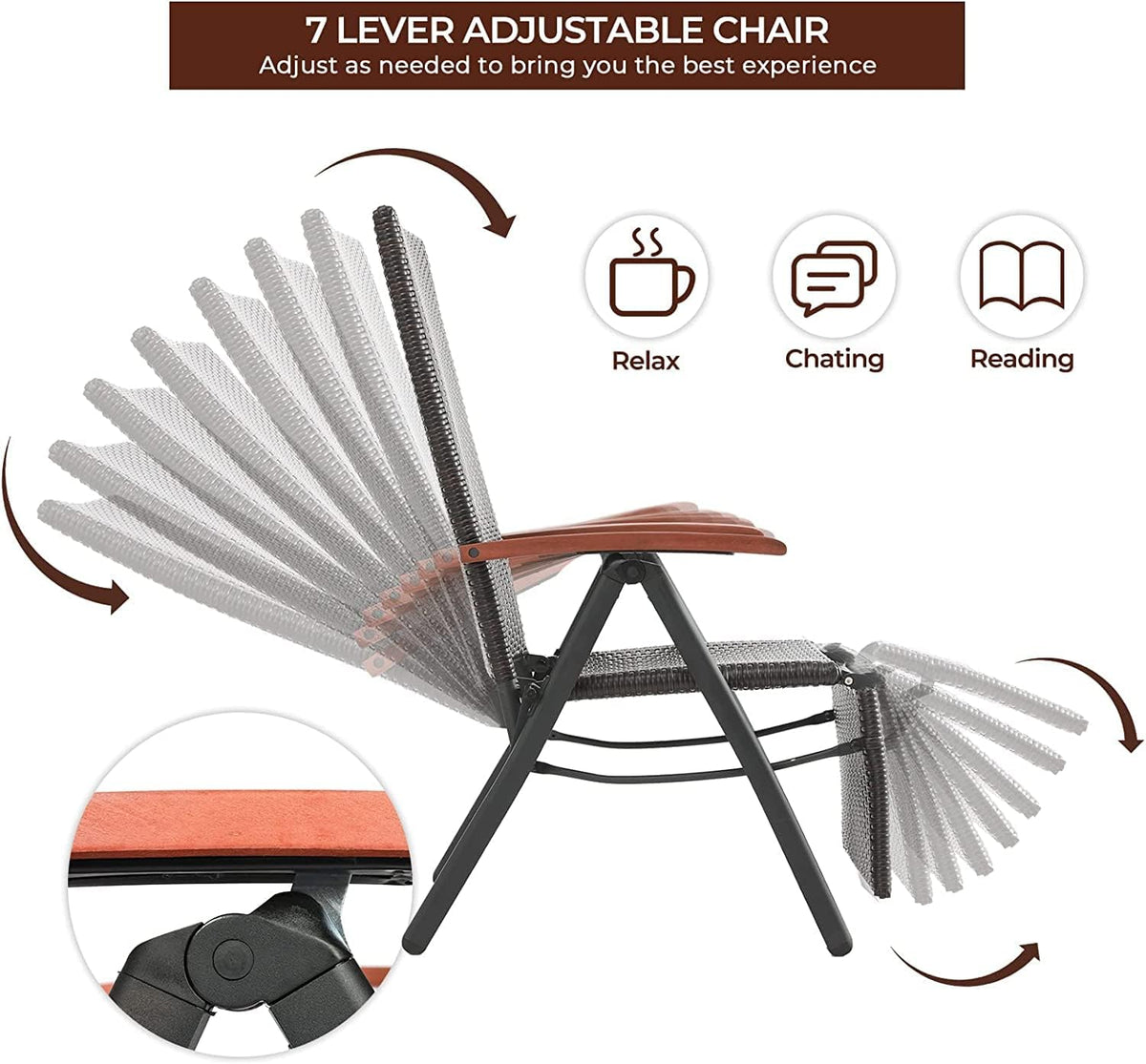 Rattan Folding Chair